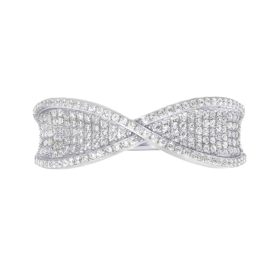 Crossover Diamond Ring LR11939A